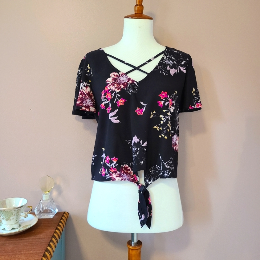 Mudd Long Line Crop Top